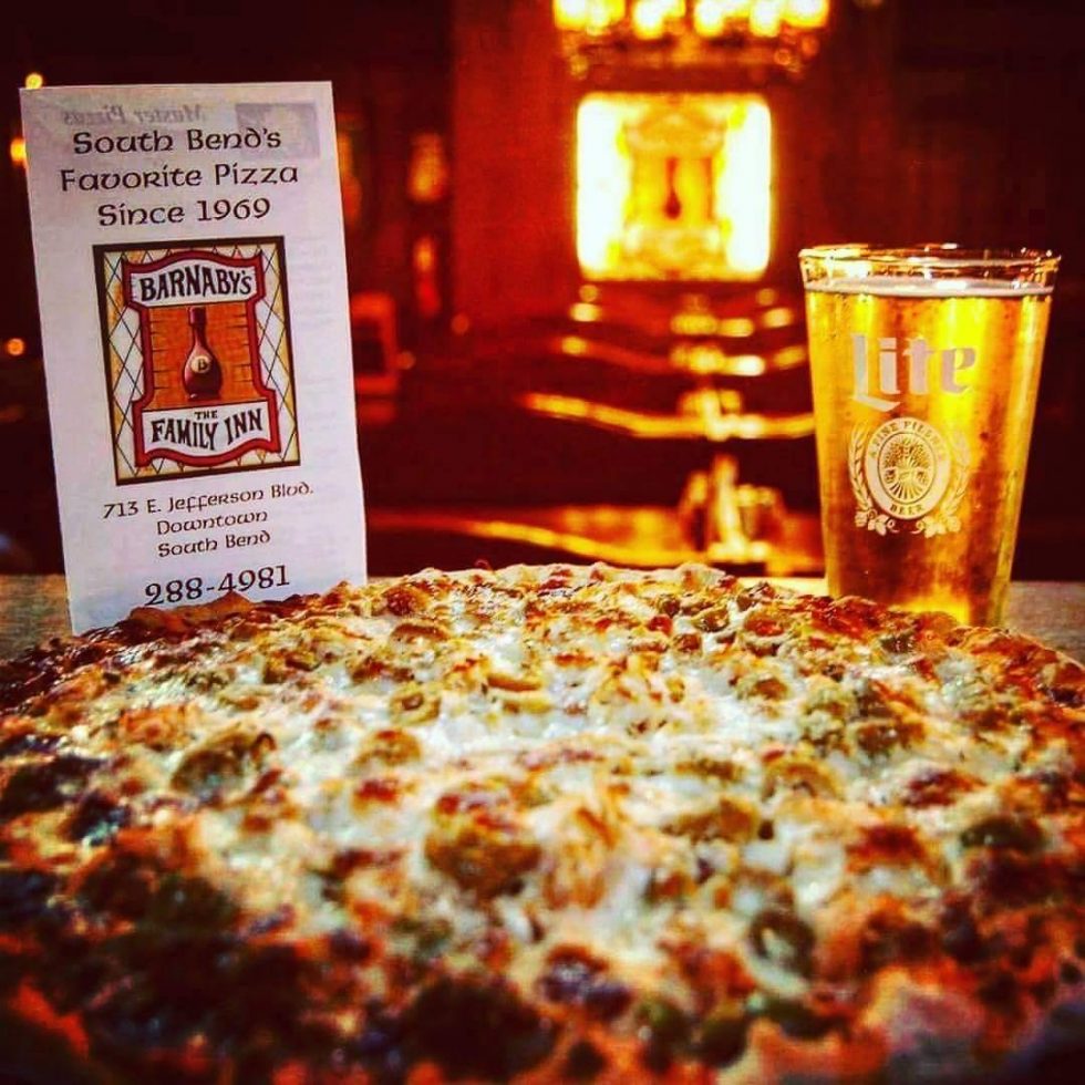 Barnabys Pizza South Bend Pizza & Sandwiches since 1969.